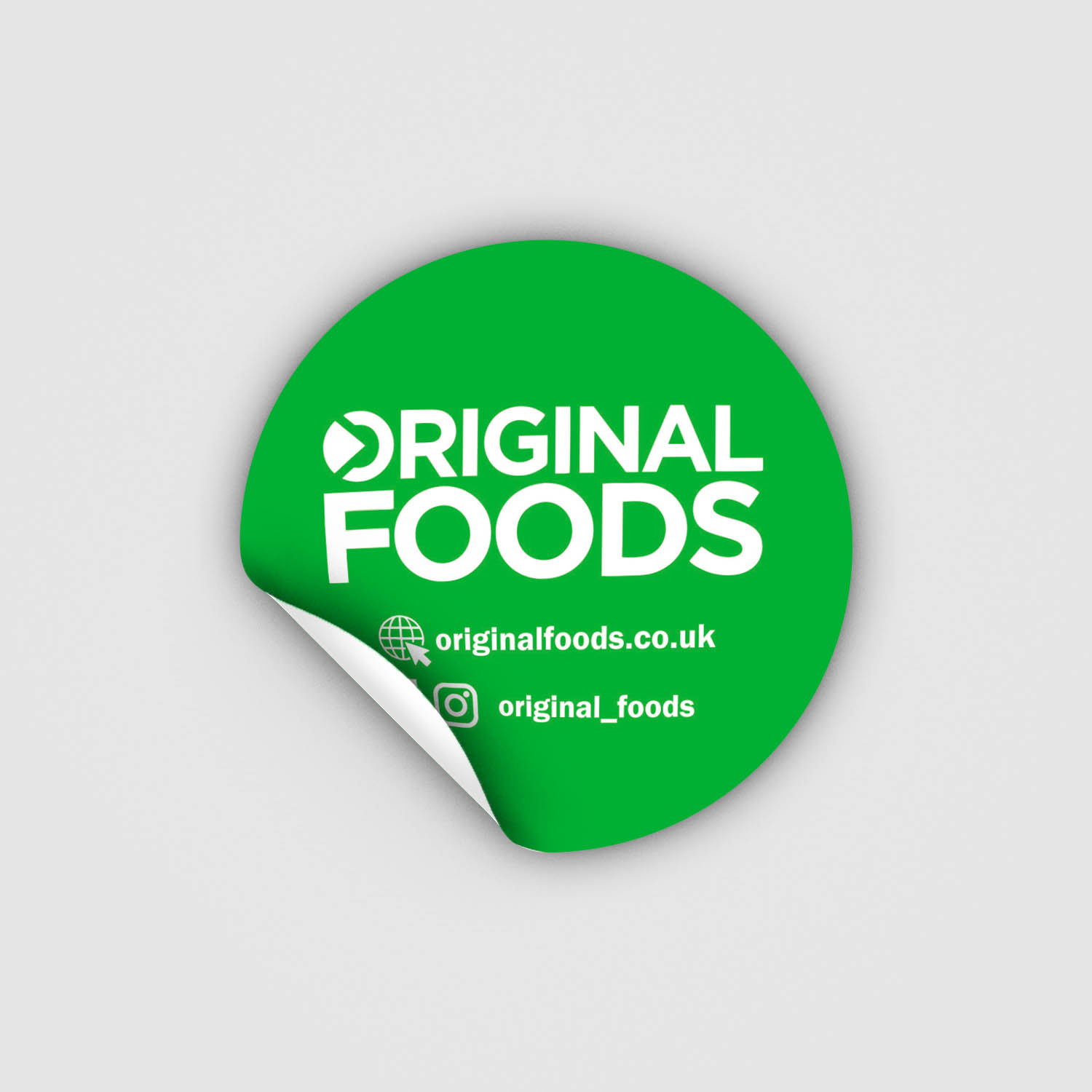 Sticker Original Foods