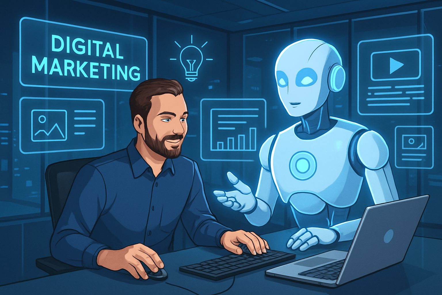 discover how artificial intelligence and automation are transforming digital content creation, streamlining processes, enhancing creativity, and driving innovation in the digital landscape.