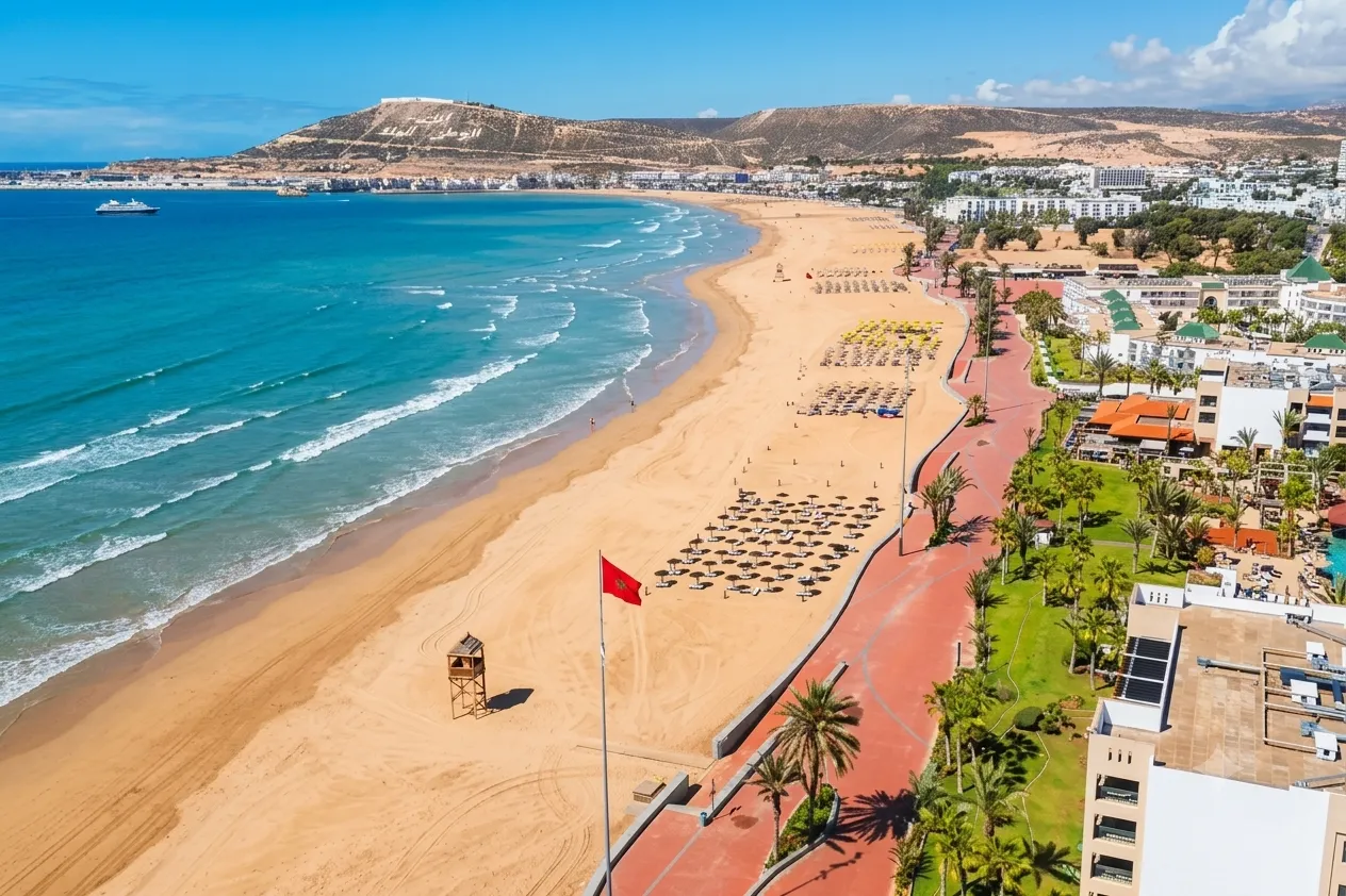 Agadir, où Adseen opère