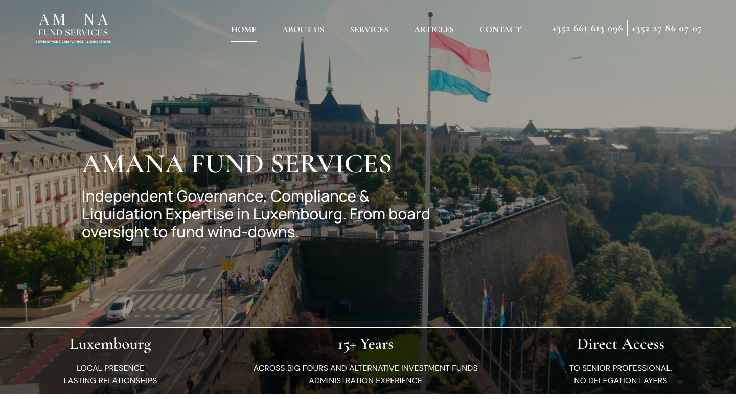 Site amana.lu