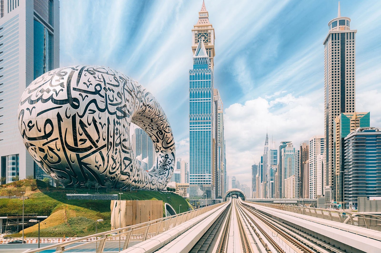 Dubai, Musée du Futur et Sheikh Zayed Road