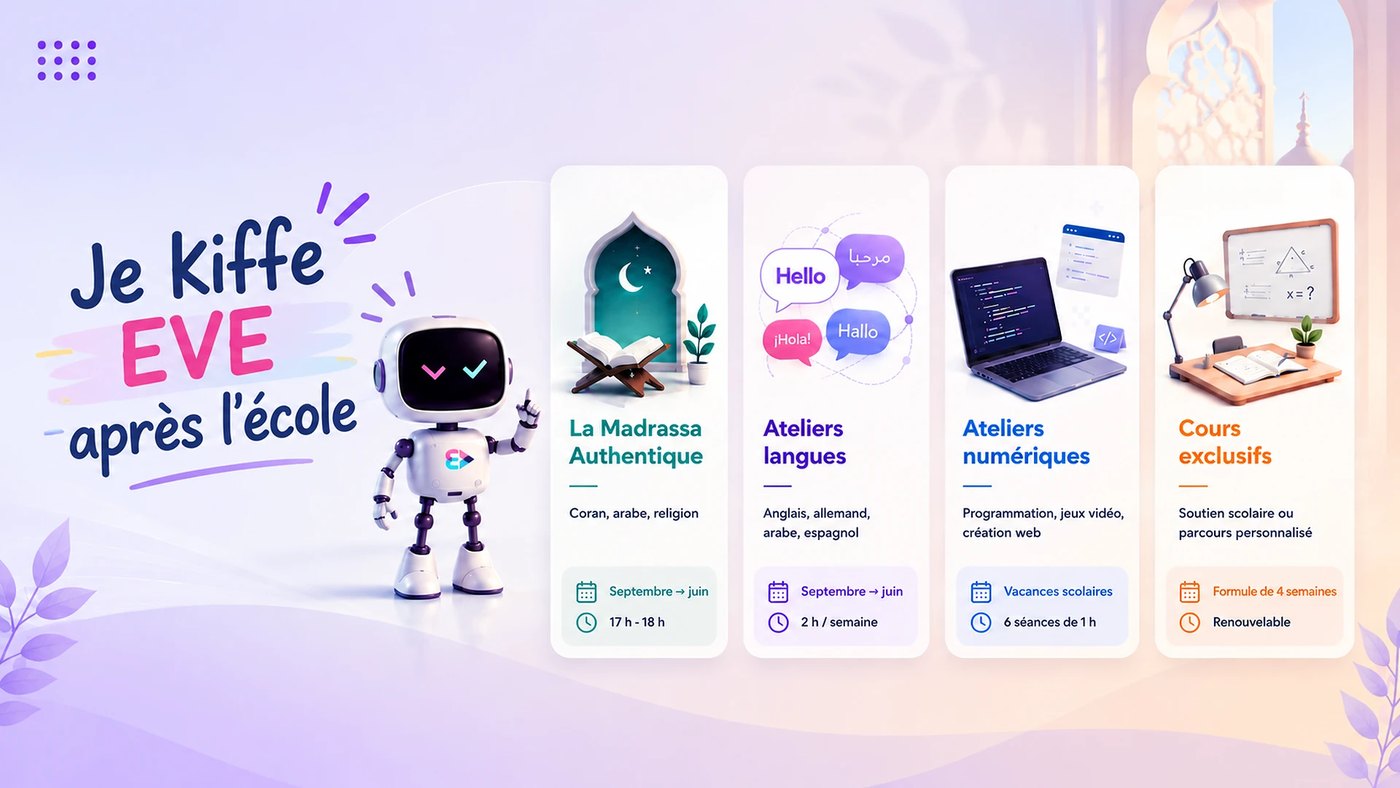 EVE Éducation : ateliers après l'école